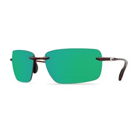 Costa Gulf Shore Polarized Sunglasses - Tortoise Frame/Green Lens Thumbnail}