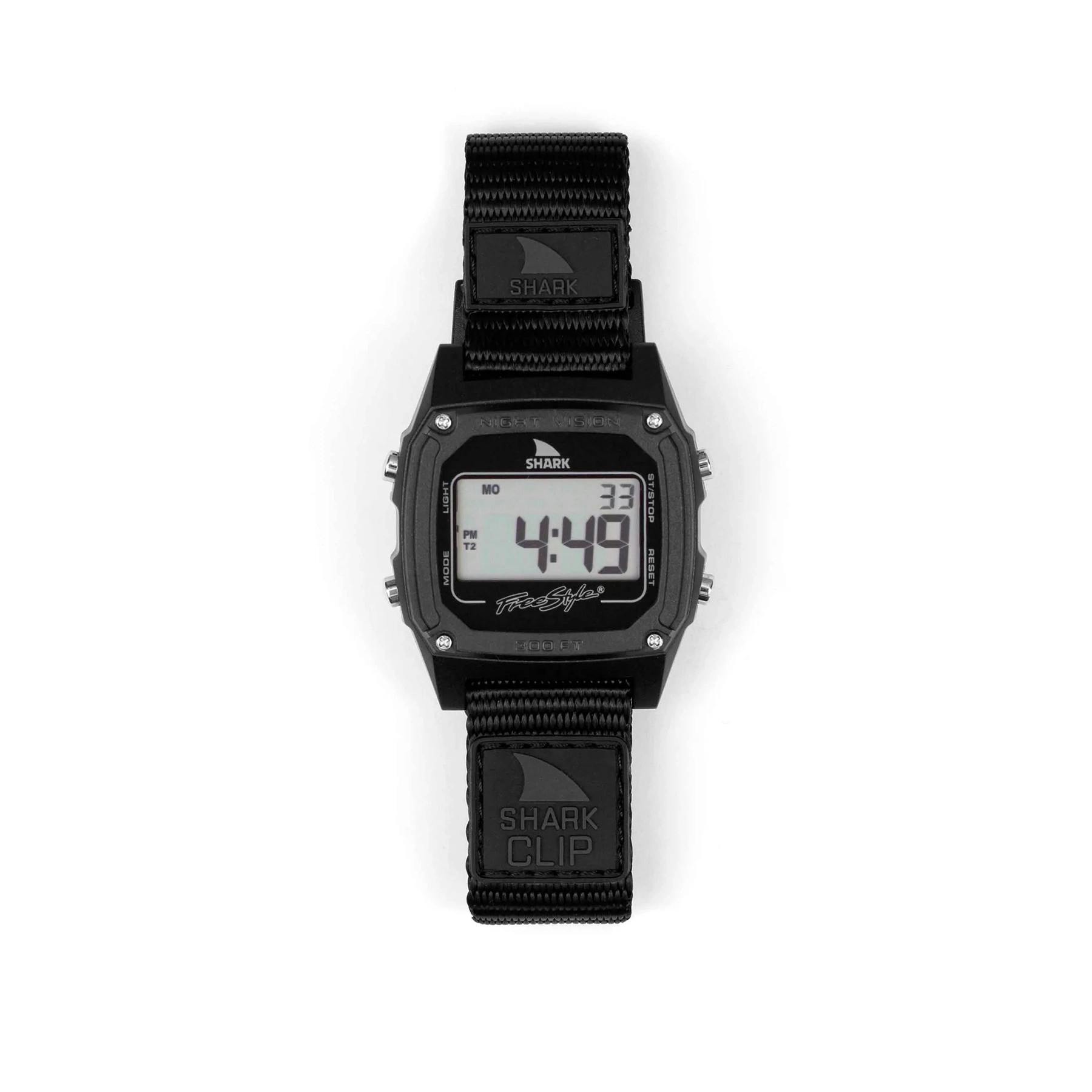 Freestyle Shark Classic Clip Watch Front - Black