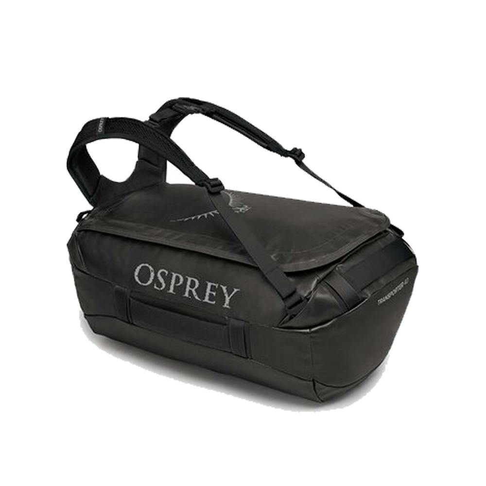 Osprey Transporter Duffel 40 Gear Bag with Straps - Black