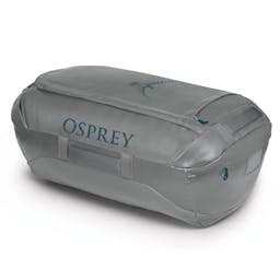 Osprey Transporter Duffel 95 Gear Bag Back View - Smoke Grey Thumbnail}