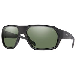 Smith Deckboss ChromaPop Polarized Sunglasses - Matte Black Frame/Gray Green Lenses Thumbnail}