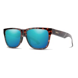 Smith Lowdown 2 ChromaPop+ Polarized Polycarbonate Sunglasses - Tortoise Frame/Opal Mirror Lenses Thumbnail}