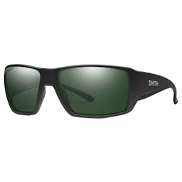 Smith Guide's Choice XL Polarized Sunglasses - Matte Black Frame/Gray Green Lenses Thumbnail}
