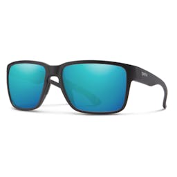 Smith Optics Emerge Polarized Sunglasses - Matte Black Frame/Opal Mirror Lenses Thumbnail}