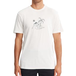 Billabong Sun Worshipper Short Sleeve T-Shirt (Men's) - Off White Thumbnail}