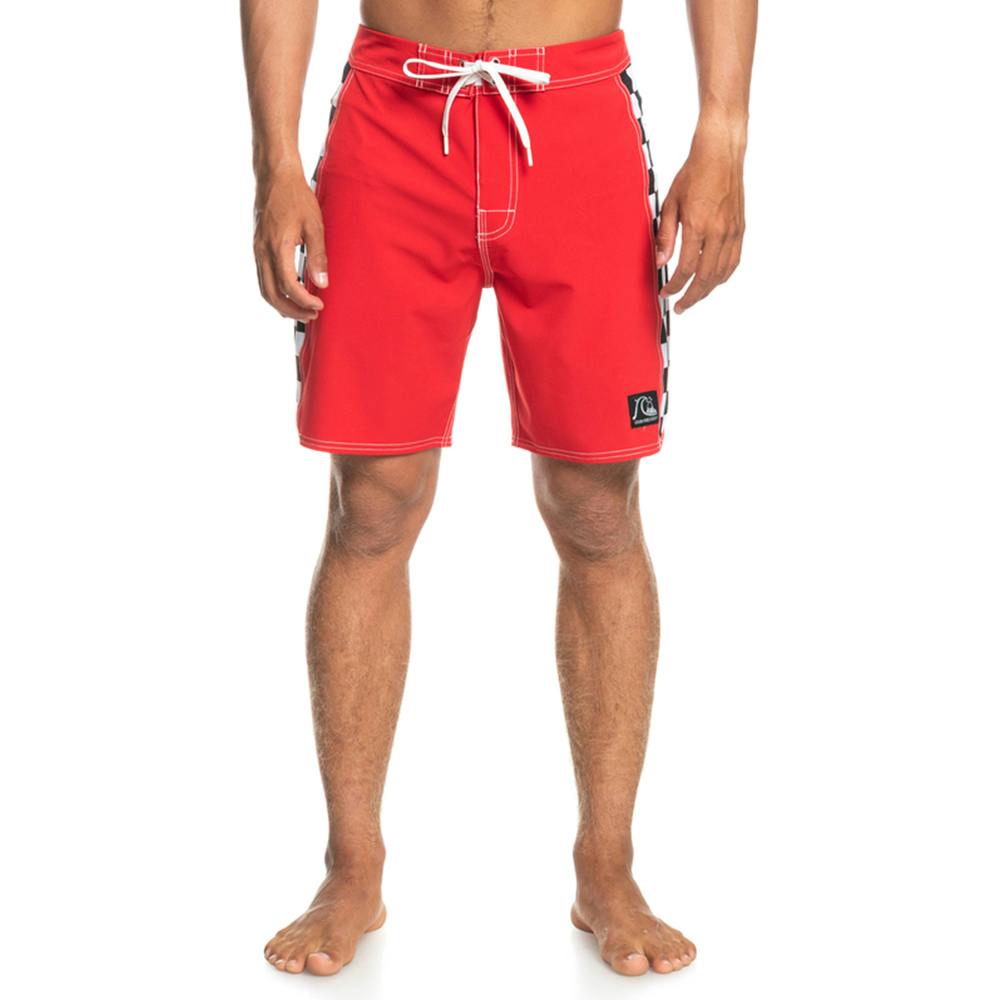 Quiksilver Original Arch 18” Boardshorts Front - Quik Red