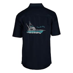 Weekender Seas The Day Short Sleeve Shirt - Navy Thumbnail}