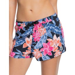 Roxy 2” Boardshorts (Women’s) - Anthracite Tropical Oasis Thumbnail}