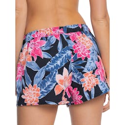 Roxy 2” Boardshorts (Women’s) Back - Anthracite Tropical Oasis Thumbnail}
