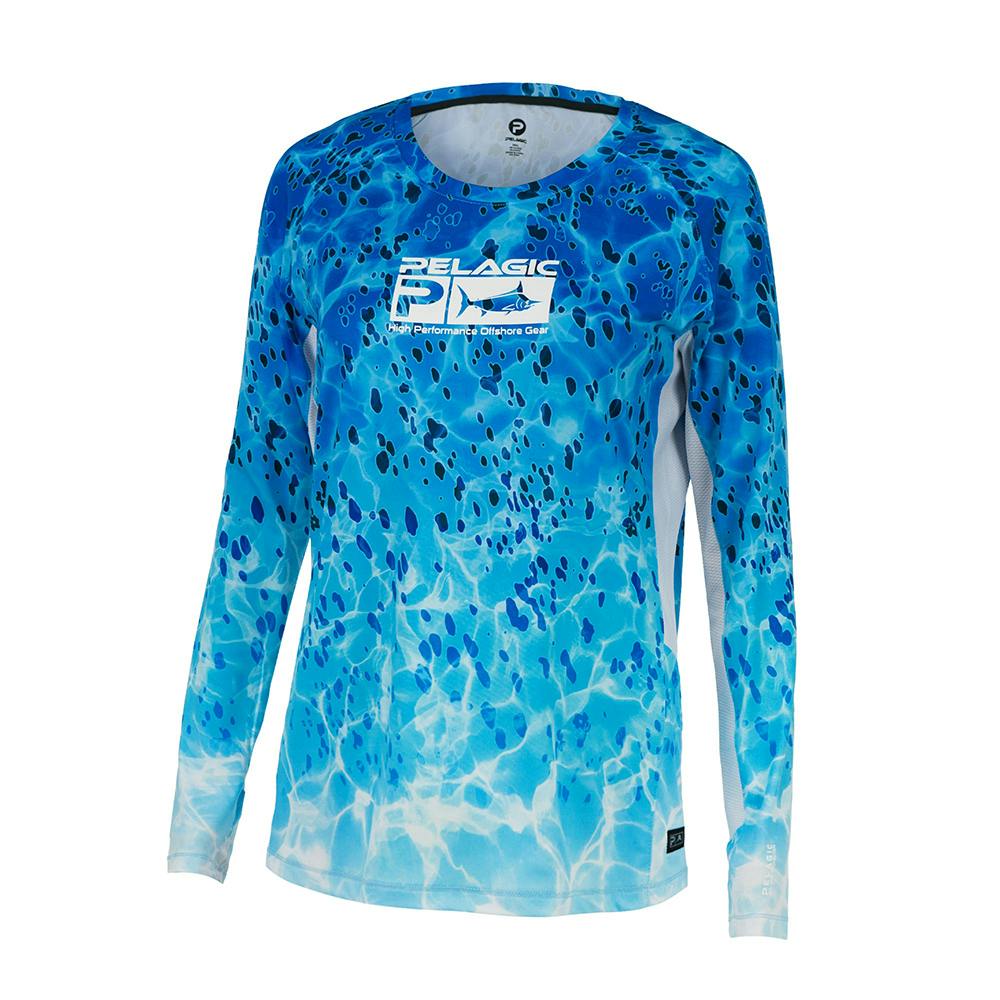 Pelagic Solar Pro Long Sleeve Performance Shirt (Women’s) - Dorado Blue