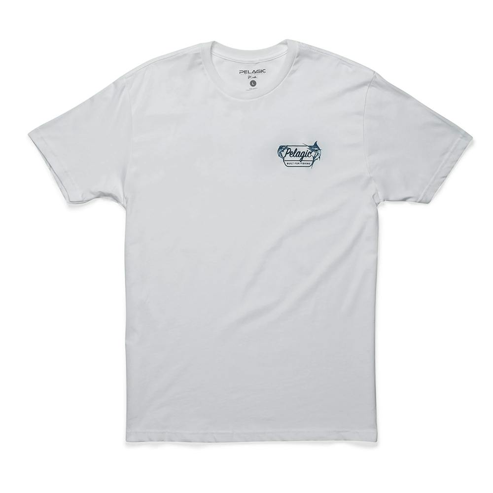 Pelagic Surrounded T-Shirt (Men’s) Front - White