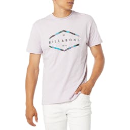Billabong Entry Short Sleeve T-Shirt (Men’s) - Light Lavender Thumbnail}