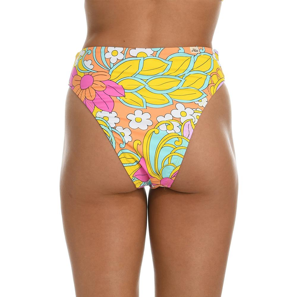 Hobie Hi-Waist Bikini Bottoms (Women’s) Back - Woodstock Floral
