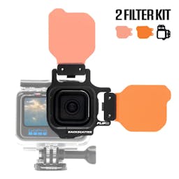 FLIP FILTERS Flip10 Two Filter Kit - Camera and Housing NOT Included Thumbnail}