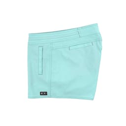 Pelagic Traverse Hybrid Shorts (Women’s) Side - Turquoise Thumbnail}