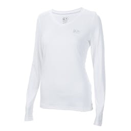 Pelagic Aquatek V-Neck Performance Shirt (Women’s) - White Thumbnail}