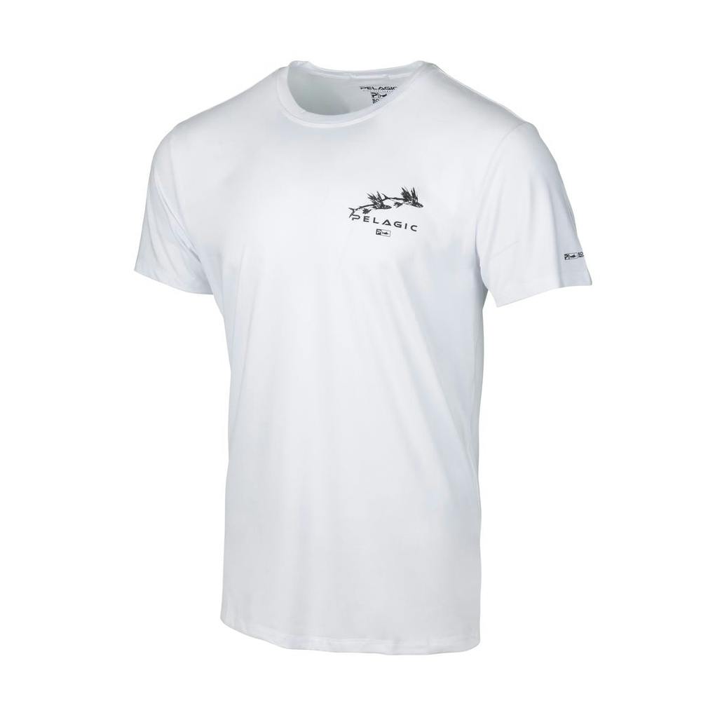Pelagic Premium UV T-Shirt (Men’s) Front - White