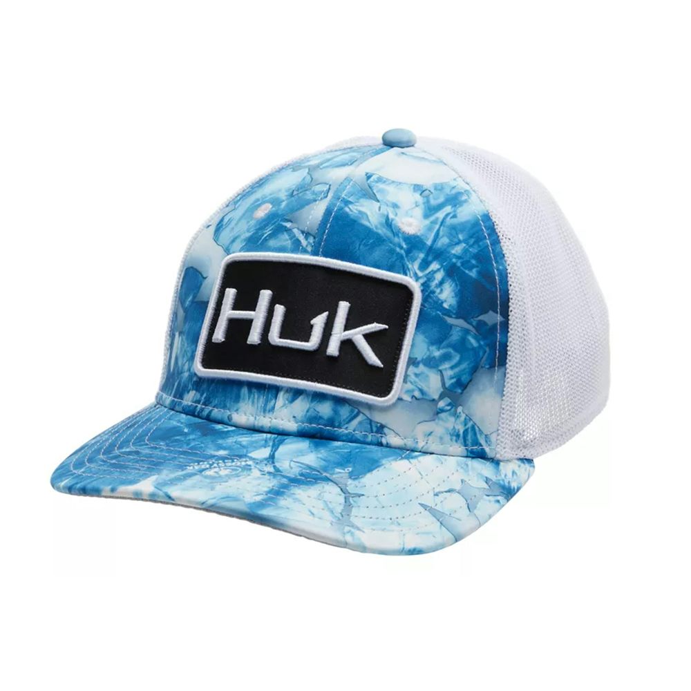 Huk Mossy Oak® Fracture Stretch Trucker Hat