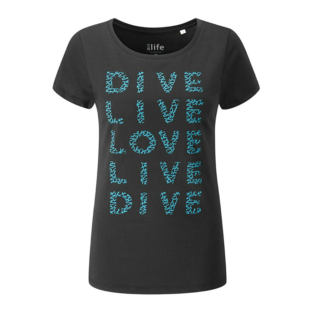 Fourth Element Dive Live Love T-Shirt (Women’s)
