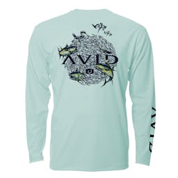 AVID Bait Ball AVIDry Long Sleeve Performance Shirt - Seafoam Thumbnail}