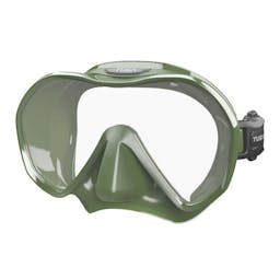TUSA Zensee Mask, Single Lens - Khaki Thumbnail}