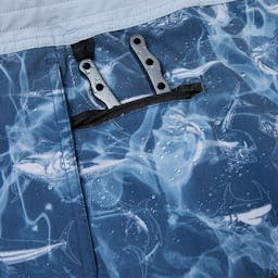 Pelagic Deep Drop Americano Fishing Shorts Pliers - Smokey Blue Thumbnail}
