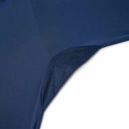 Pelagic Aquatek Icon Hooded Long Sleeve Performance Fishing Shirt Arm Pit - Smokey Blue Thumbnail}
