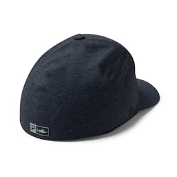 Pelagic Delta Flexfit Heathered Hat Back - Smokey Blue Thumbnail}