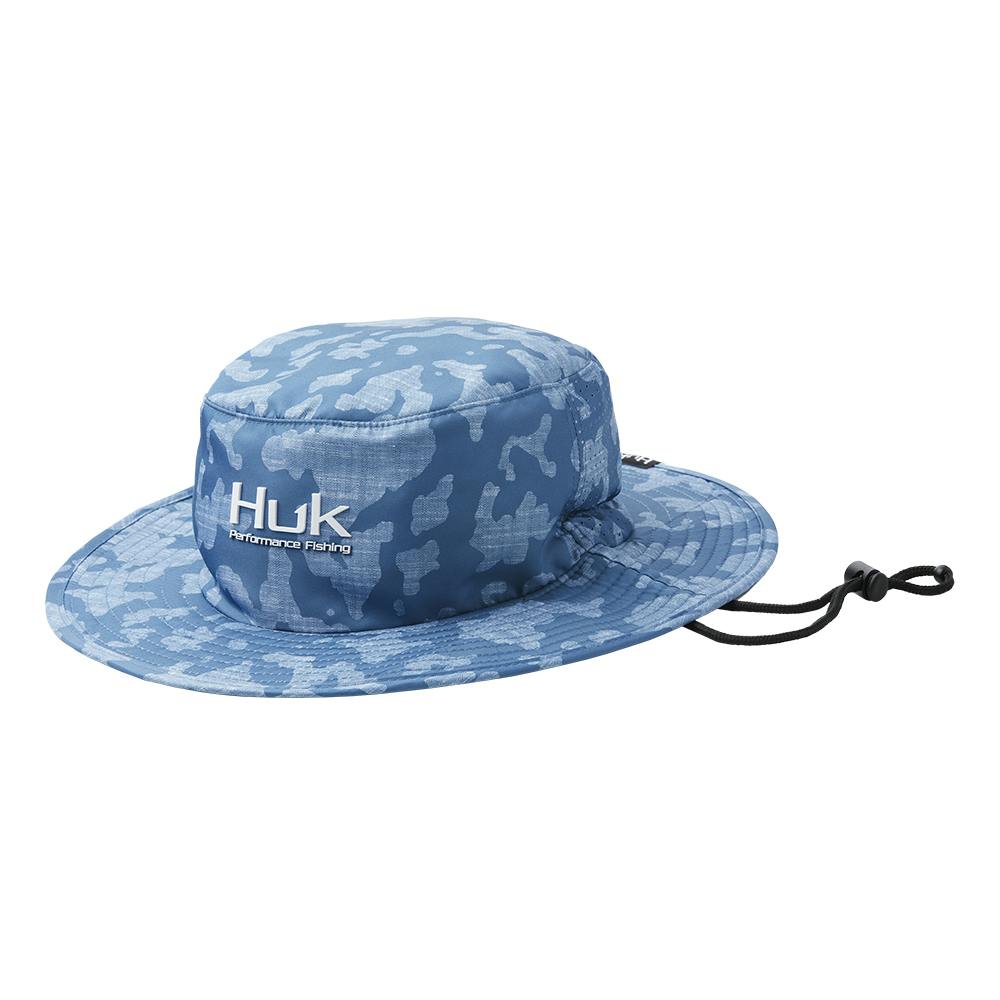 Huk Boonie Hat - Running Lakes Titanium Blue