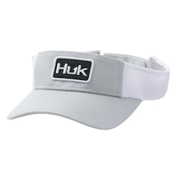 Huk Solid Visor Front - Oyster Thumbnail}