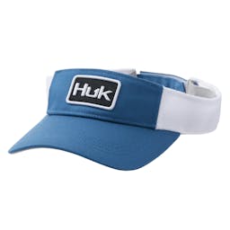 Huk Solid Visor Front - Titanium blue Thumbnail}
