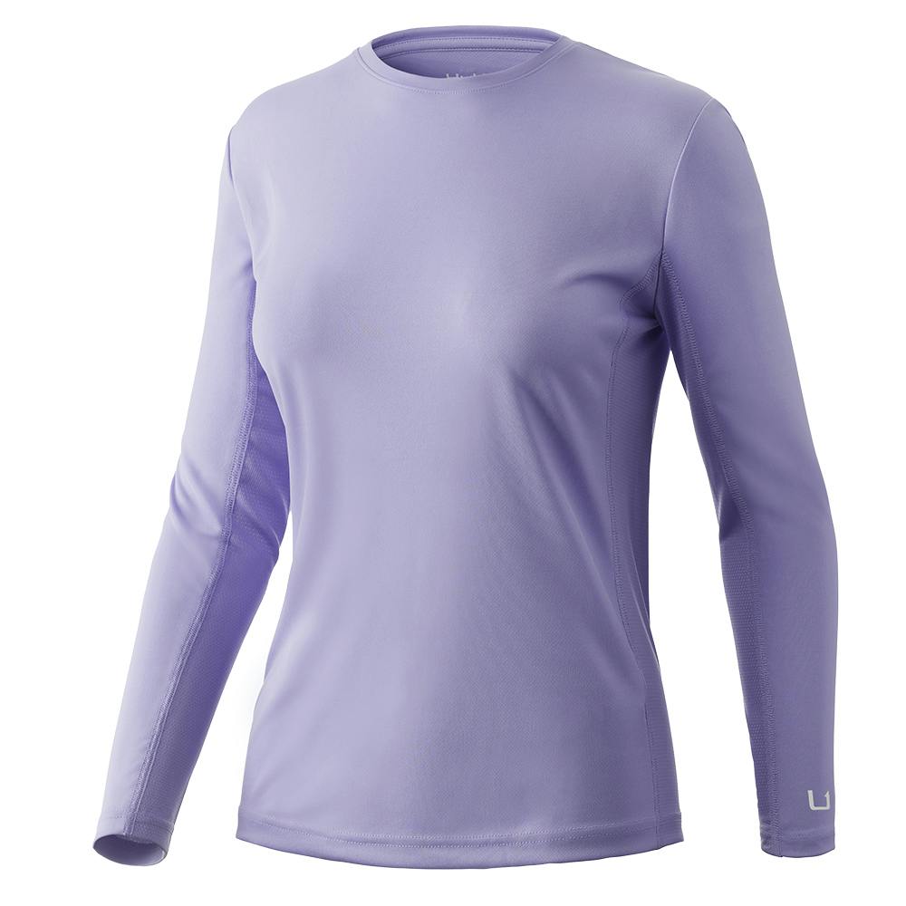 Huk Icon X Long Sleeve Performance Shirt (Women’s) - Lavender