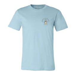 Born of Water Hold Fast T-Shirt Front - Light Blue Thumbnail}