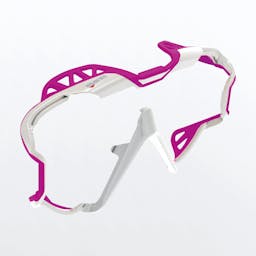 Mares Pure Wire Mask Frame - White/Pink Thumbnail}