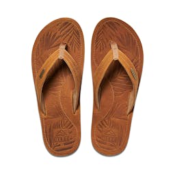 Reef Drift Away Leather Sandals (Women's) - Caramel Thumbnail}