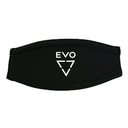 EVO Neoprene Two Color Mask Strap Cover - Black Thumbnail}