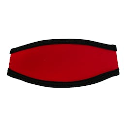 EVO Neoprene Two Color Mask Strap Cover - Red Thumbnail}