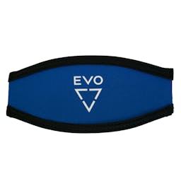 EVO Neoprene Two Color Mask Strap Cover - Blue Thumbnail}