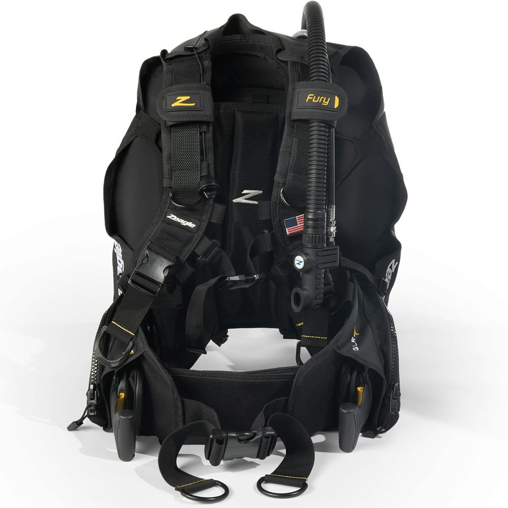 Zeagle Fury BCD with Ripcord Integrated Weights Front