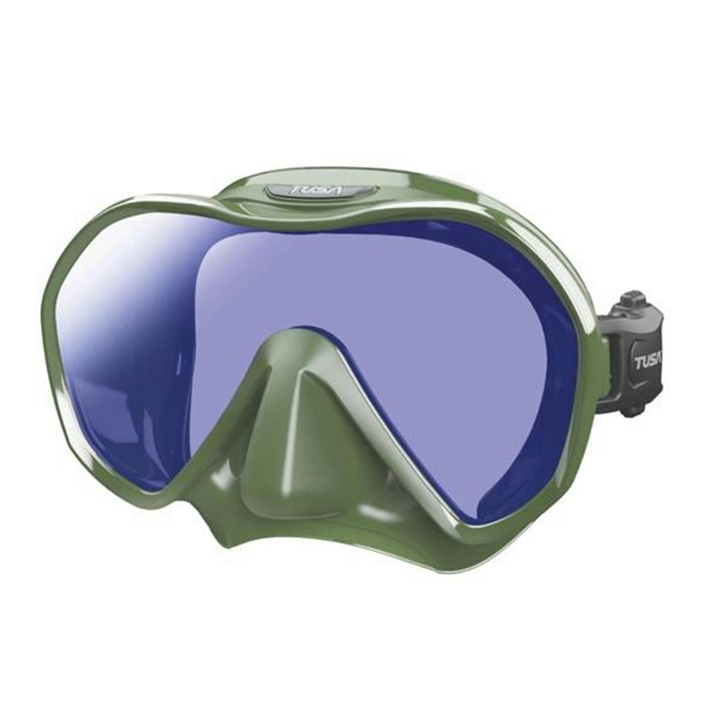 TUSA Zensee Pro Mask, Single Lens - Khaki