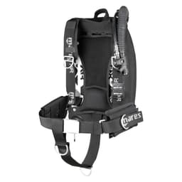 Mares XR-Rec Silver Single Backmount Set Thumbnail}