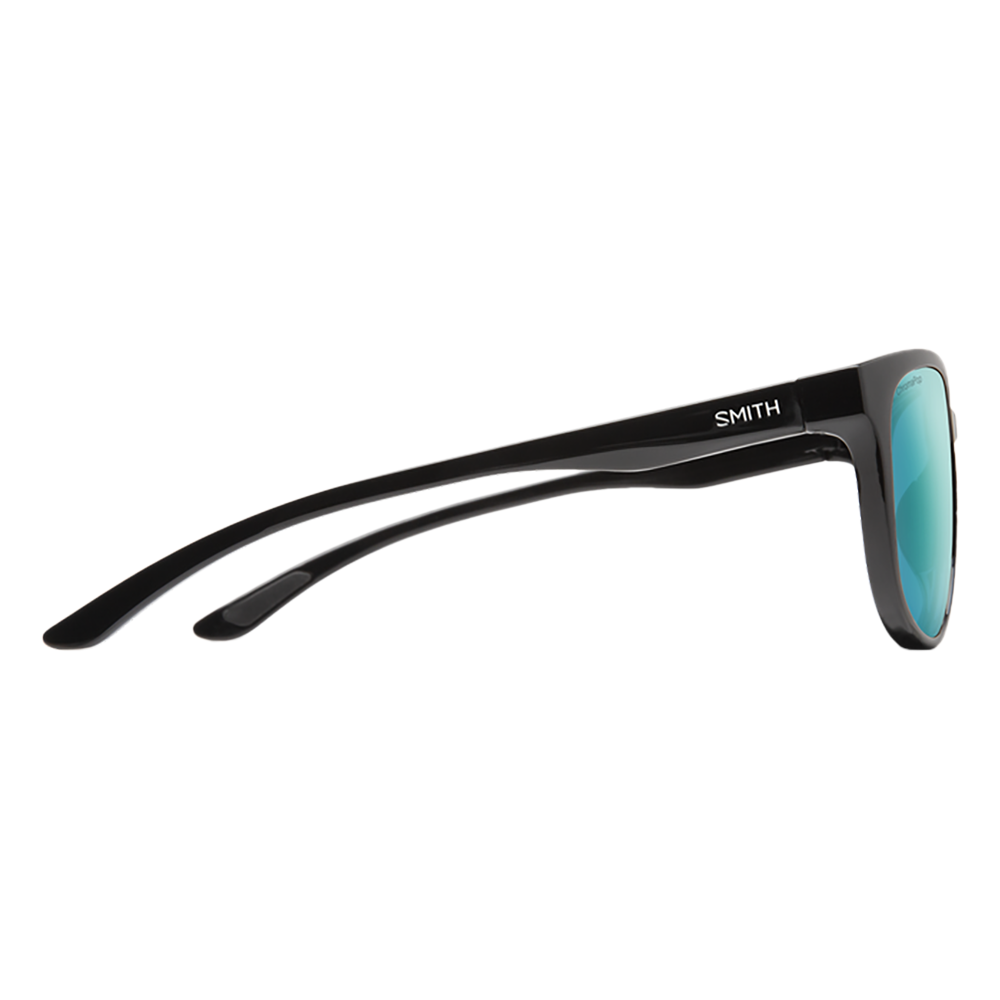 Smith Lake Shasta Sunglasses Side - Black Opal Mirror