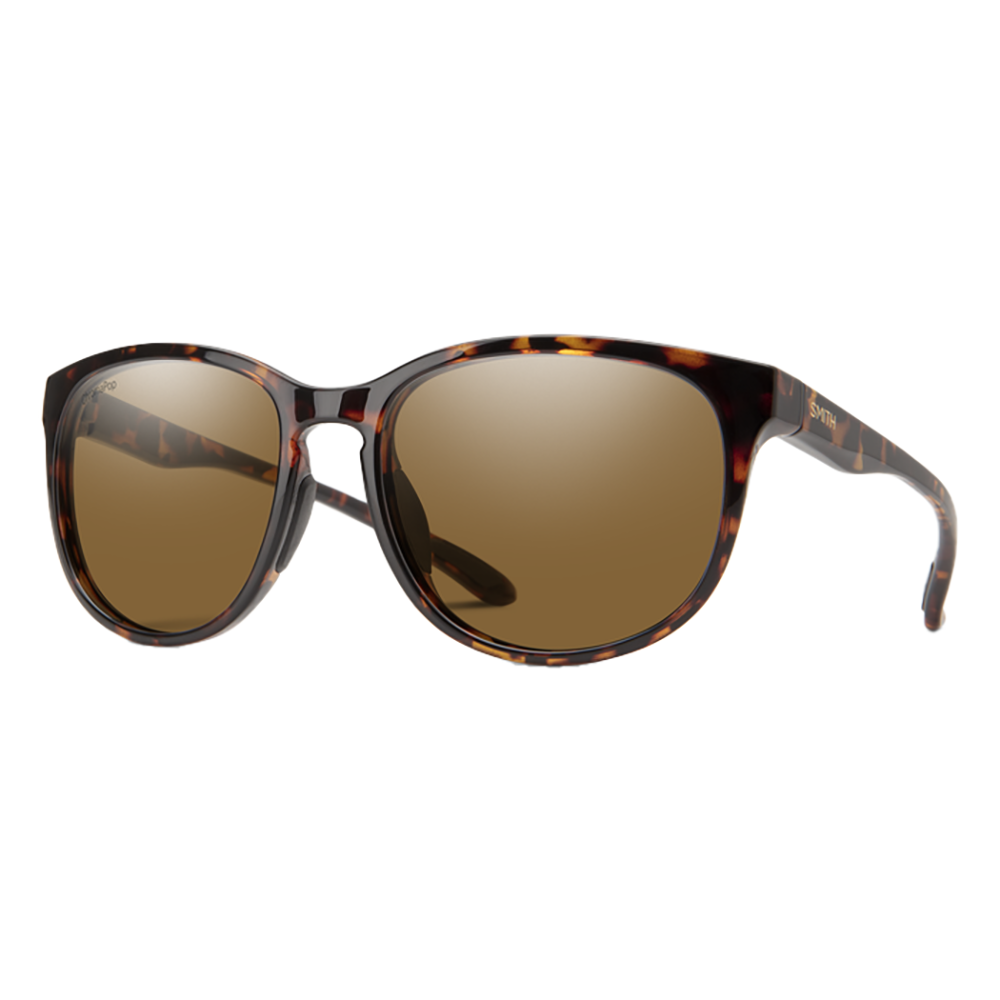 Smith Lake Shasta Sunglasses Angle - Tortoise Brown