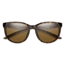 Smith Lake Shasta Sunglasses Front - Tortoise Brown Thumbnail}