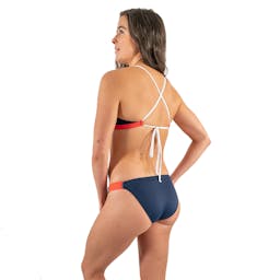 Fourth Element Bikini Top Back Full Body - Coral Thumbnail}