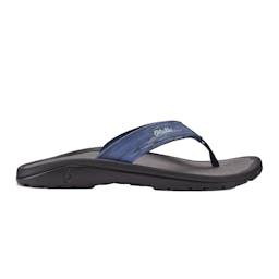 OluKai 'Ohana Pa'i Sandals (Men's) Side - Trench Blue/Wai Camo Thumbnail}