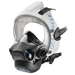 Ocean Reef Neptune III Package with Backpack Mask - White Thumbnail}