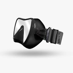 Fourth Element Scout Mask with Strap, Clarity Lens - Black Skirt with Grey Strap Thumbnail}