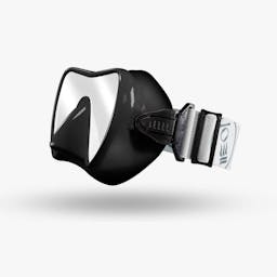 Fourth Element Scout Mask with Strap, Clarity Lens - Black Skirt with White Strap Thumbnail}