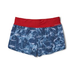 Pelagic Bali Active Fishing Shorts (Women's) Back - Smokey Blue Thumbnail}